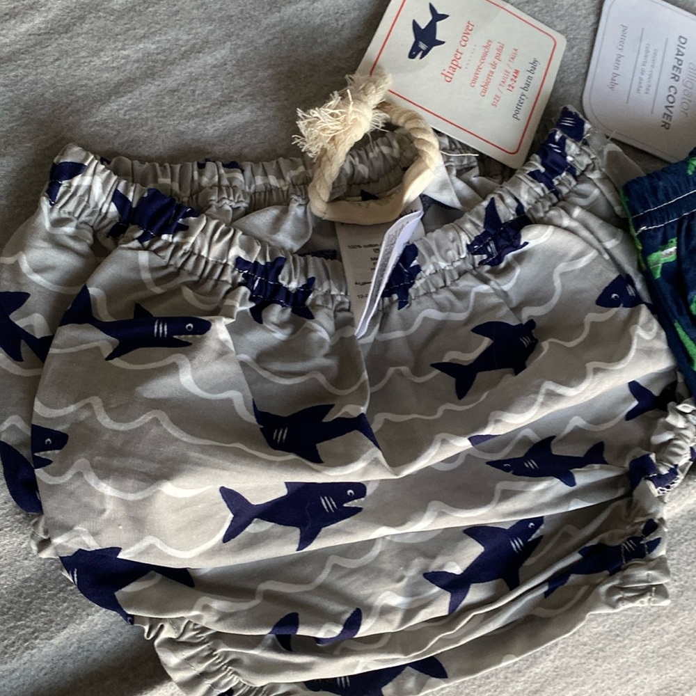 2 for 1 Pottery barn diaper covers